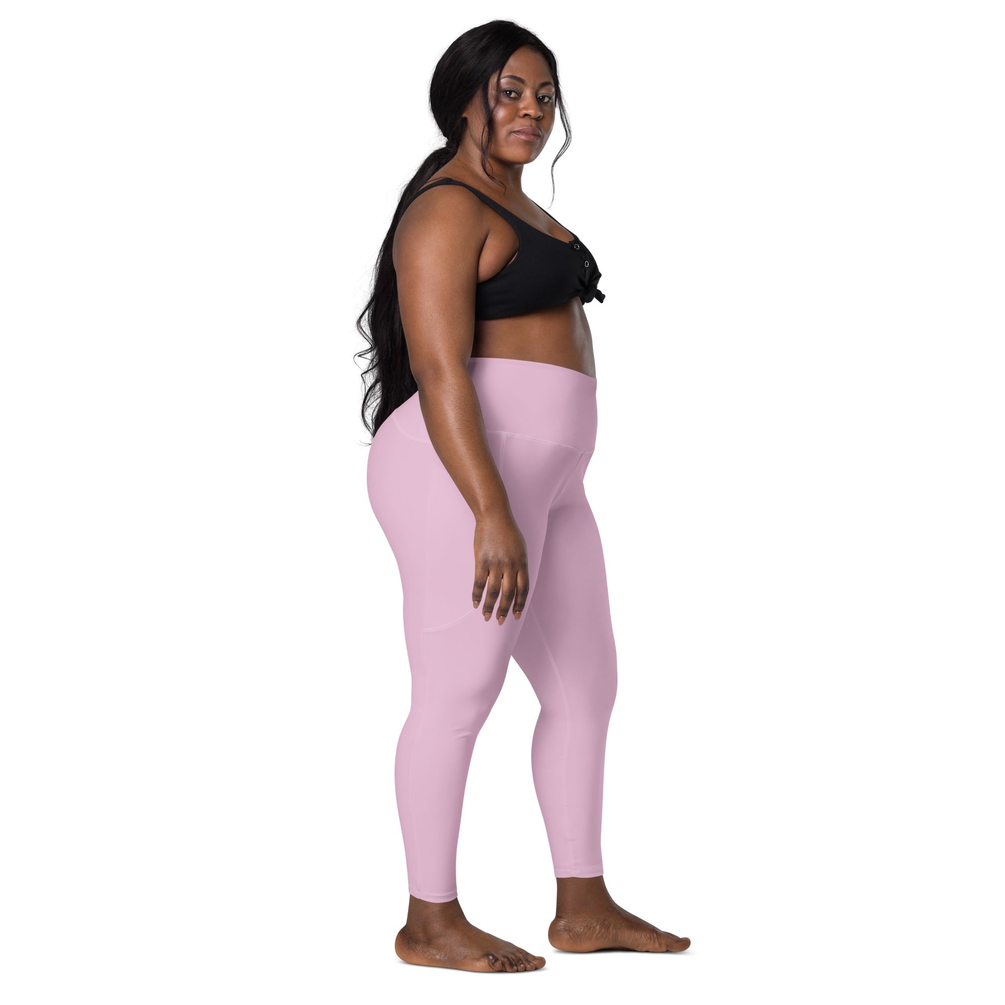 Twilight Pink Leggings with Pockets | All Sizes